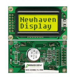 Newhaven Display NHD-0208BZ-FL-YBW