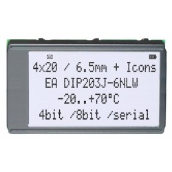 ELECTRONIC ASSEMBLY EA DIP203J-6NLW