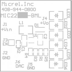 Micrel MIC2287 6-LED EV