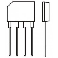 Diodes Incorporated KBP204G