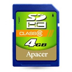 Apacer AP4GSDHC6-R