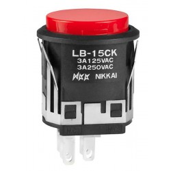 NKK Switches LB15CKW01-12-CJ