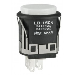 NKK Switches LB15CKW01-BJ