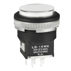 NKK Switches LB16WKW01-01-JB
