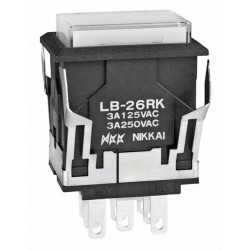 NKK Switches LB26RKW01-01-JB