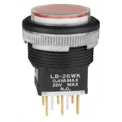NKK Switches LB26WKG01-5C05-JC